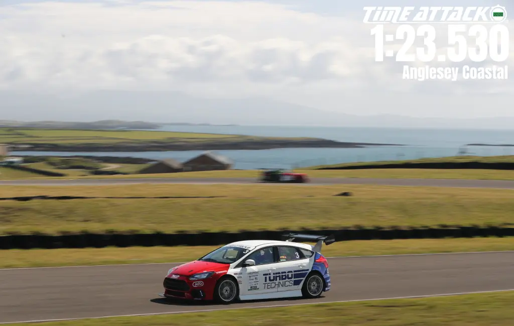 TT Focus race car at Anglesey